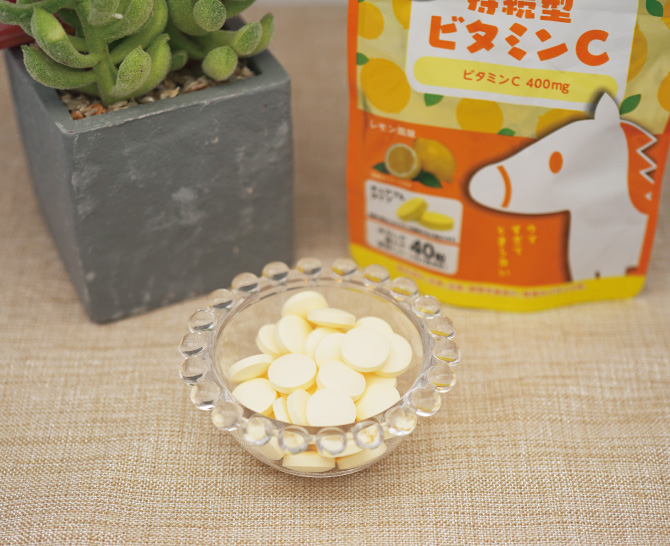 おやつにサプリZOO 40粒 持続型ビタミンC｜健康食品｜ユニマットライフ オンラインショップ