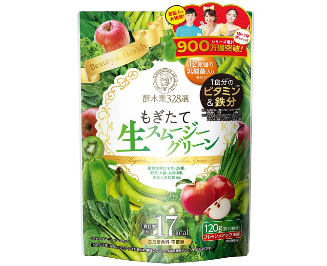 酵水素328選 もぎたて生スムージー グリーン 120g｜健康食品 ...