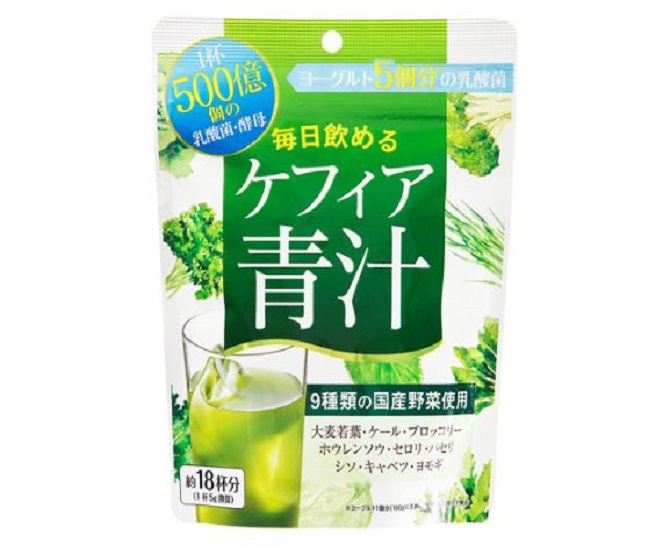 毎日飲める　ケフィア青汁