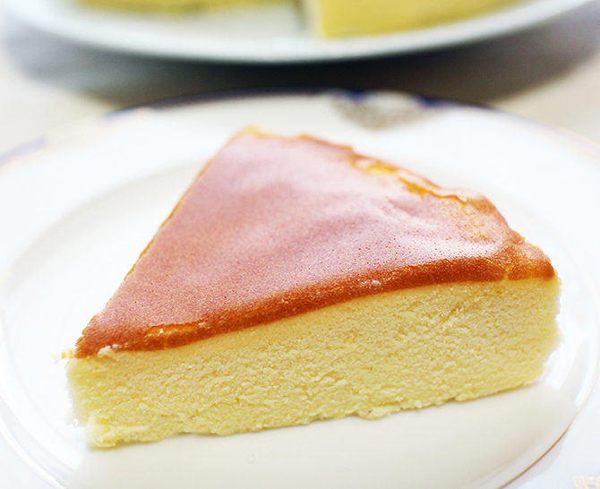 本格派チーズケーキ