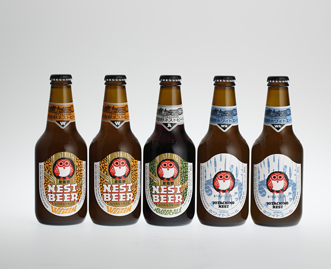 常陸野ネストビール　３種５本飲み比べセット【直HNB-30】