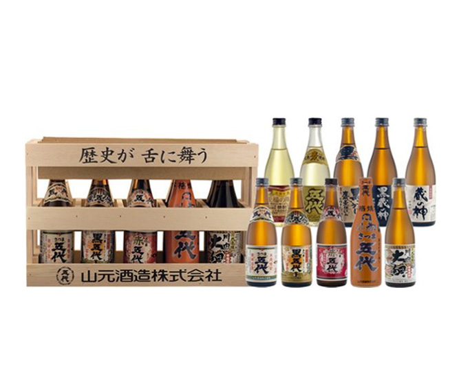 本格焼酎ミニボトル木箱セット