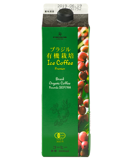 有機栽培アイスコーヒー 無糖　6本セット