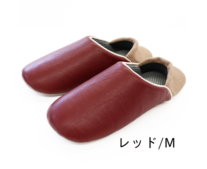 防活スリッパ 　Ｍ　レッド