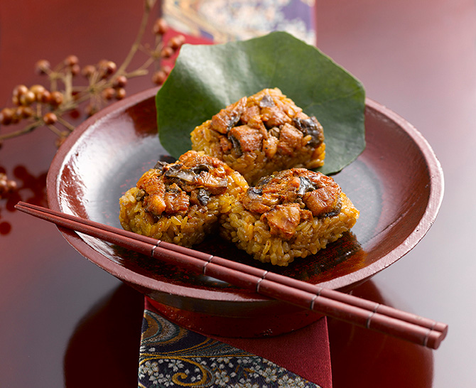 うなぎ割烹「一愼、」おこわ風うなぎ飯