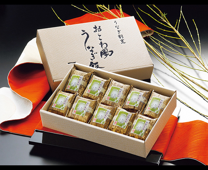 うなぎ割烹「一愼、」おこわ風うなぎ飯