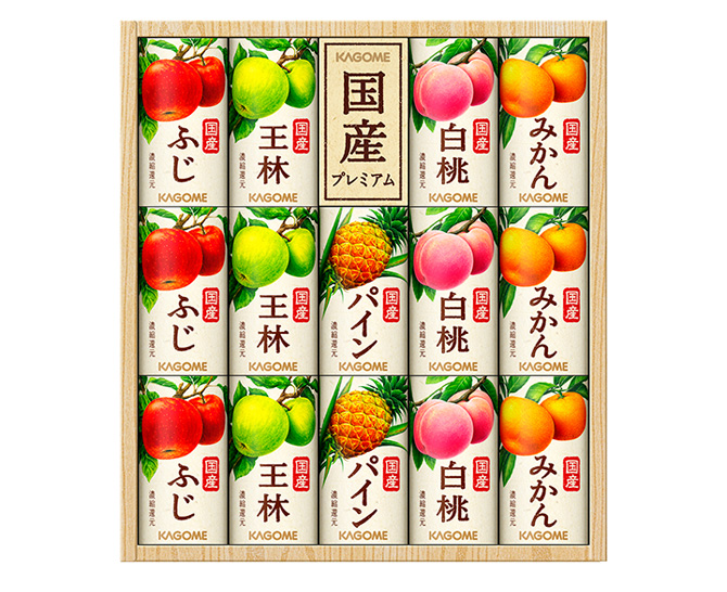 カゴメ　国産プレミアムジュースギフト（KT-30P）