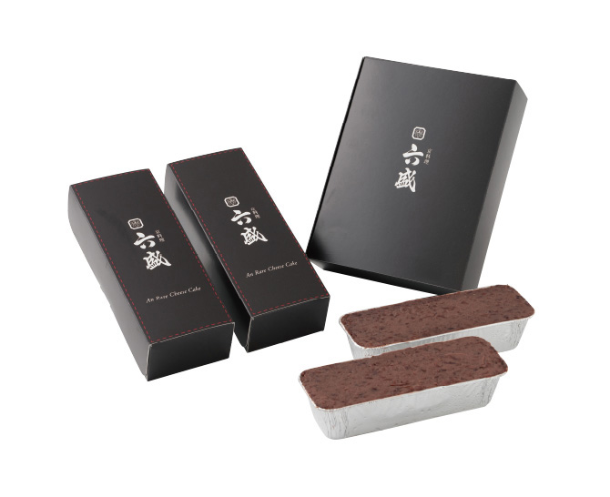 〈京料理六盛〉あんレアチーズケーキ