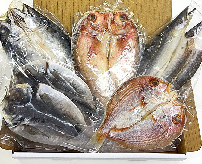 5種の一夜干し詰合わせ