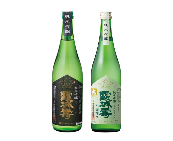 〈山形の極み〉寿虎屋酒造 純米吟醸 霞城壽＆純米吟醸 霞城壽 出羽燦々