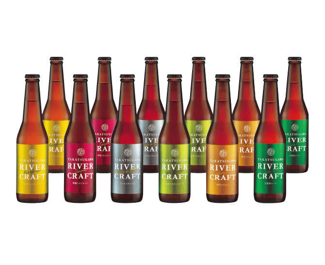 島根のクラフトビール「TAKATSUGAWA RIVER CRAFT」飲み比べ6 種12 本セット
