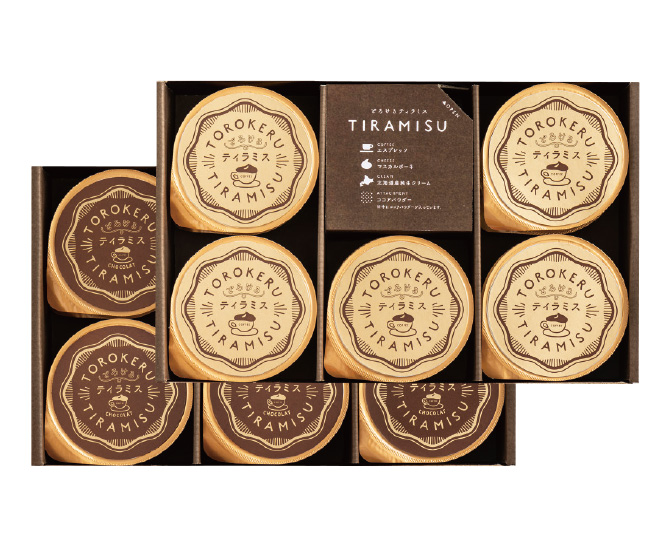 〈トーラク〉北海道産純生クリームのとろけるティラミス