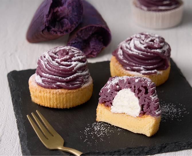 薩摩芋本舗　紫芋のモンブラン１０個