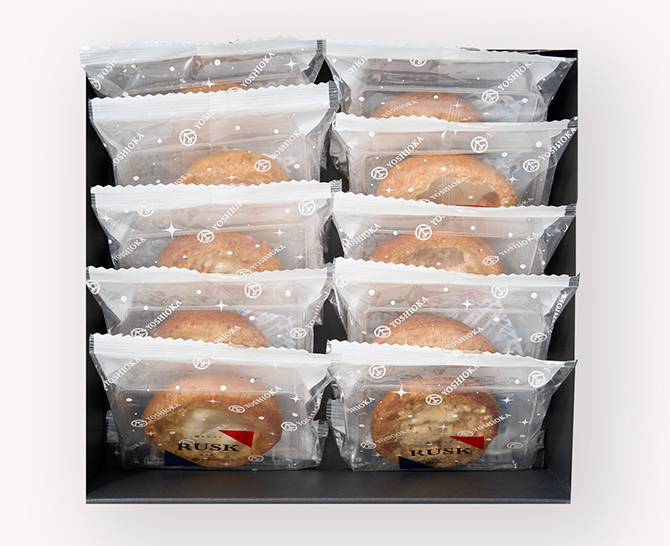 バター香る焼きシューラスク 10枚入り