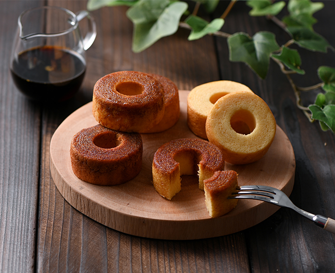 森の庭 焦がしキャラメルがしみ込んだバーム詰合せ 17個入