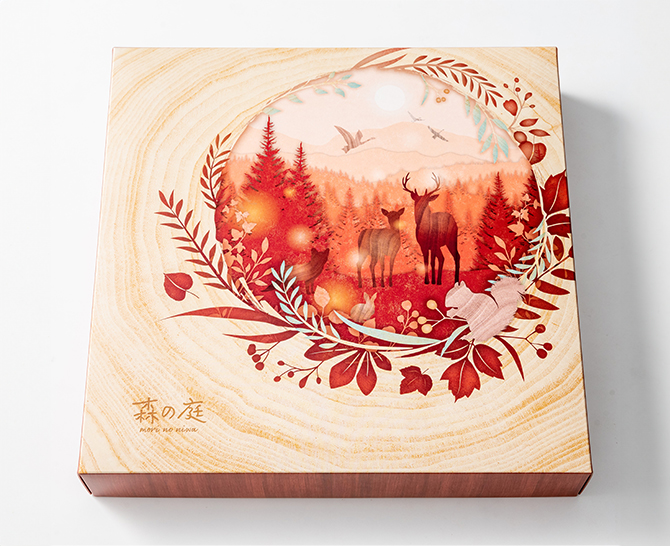 森の庭 焦がしキャラメルがしみ込んだバーム詰合せ 17個入