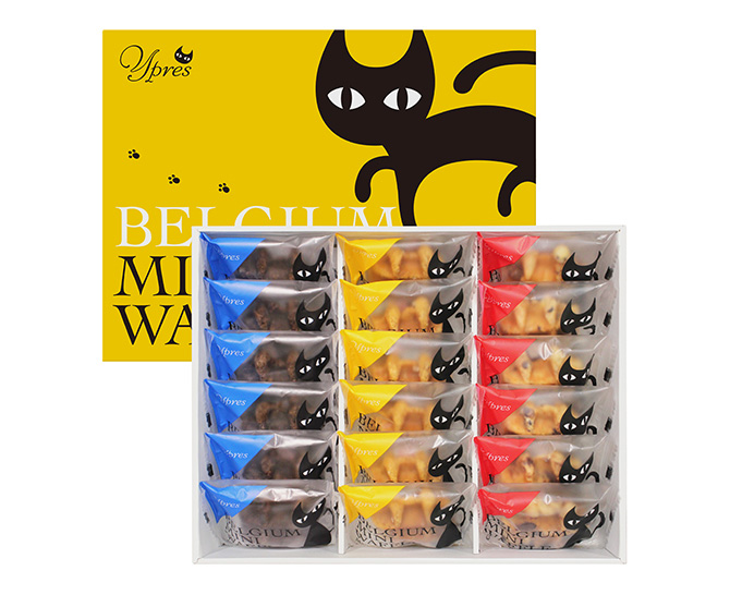 イーペルの猫祭り ベルギーミニワッフル(YJ-BWW)