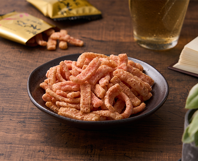 笑門福来　えびの風味が広がる焼きえびほまれ３５袋