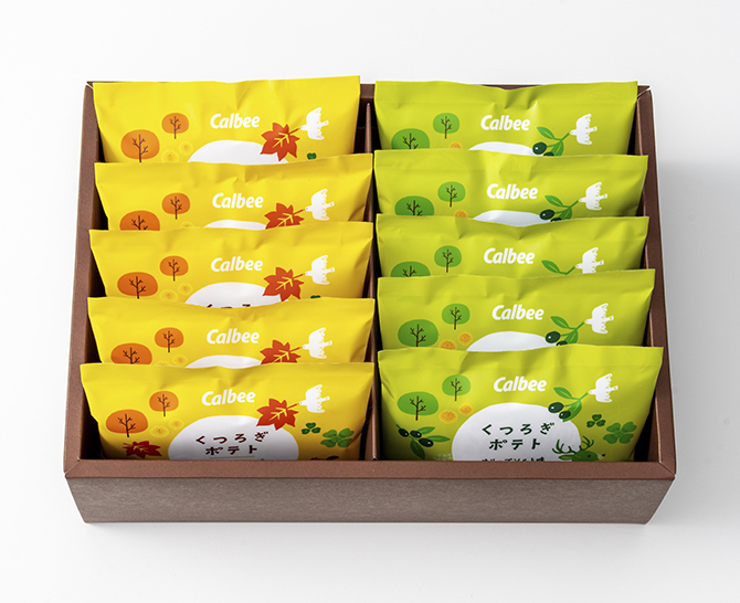 カルビー くつろぎポテト10袋