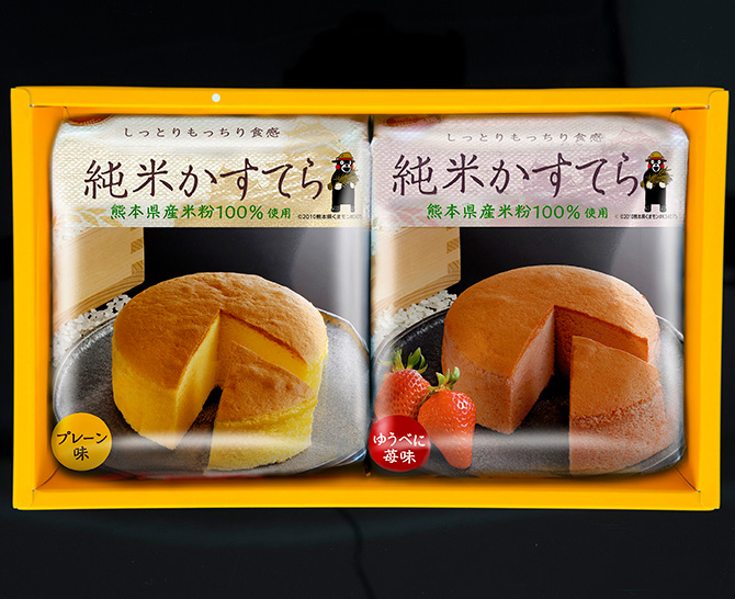 純米かすてら2個入