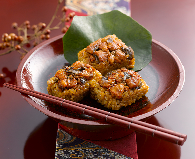 うなぎ割烹「一愼、」おこわ風うなぎ飯
