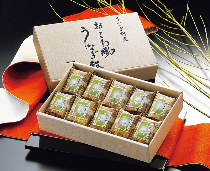 うなぎ割烹「一愼、」おこわ風うなぎ飯