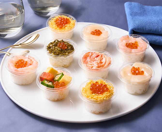 小樽　海鮮カップ寿司