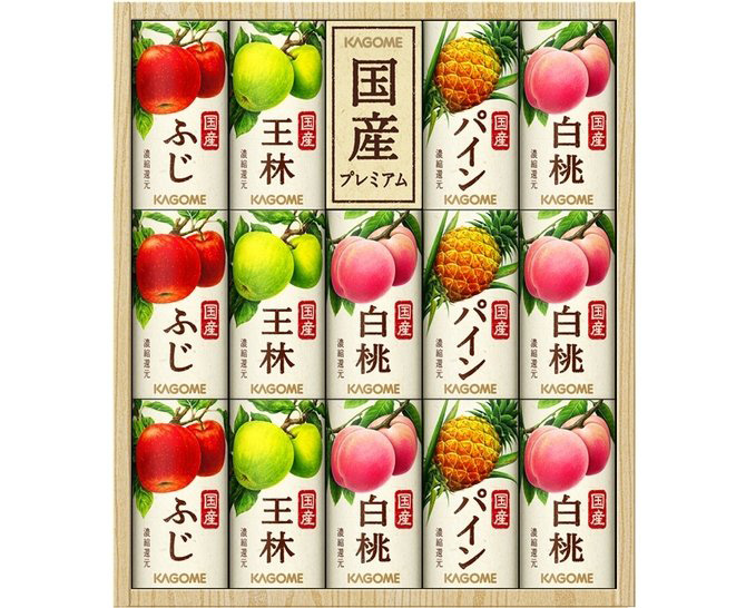 カゴメ　国産プレミアムジュースギフト（KT-30K）