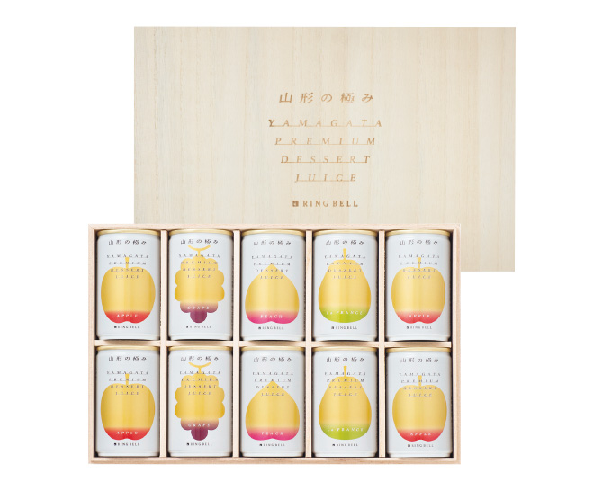 〈山形の極み〉プレミアムデザートジュース 10 缶入