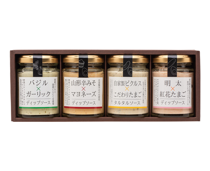 〈後藤屋〉ディップソース4 本セット