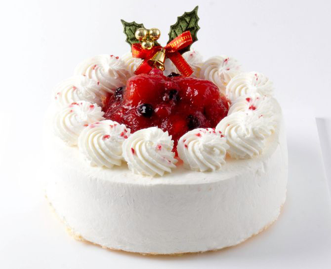 いちごのクリスマスケーキ