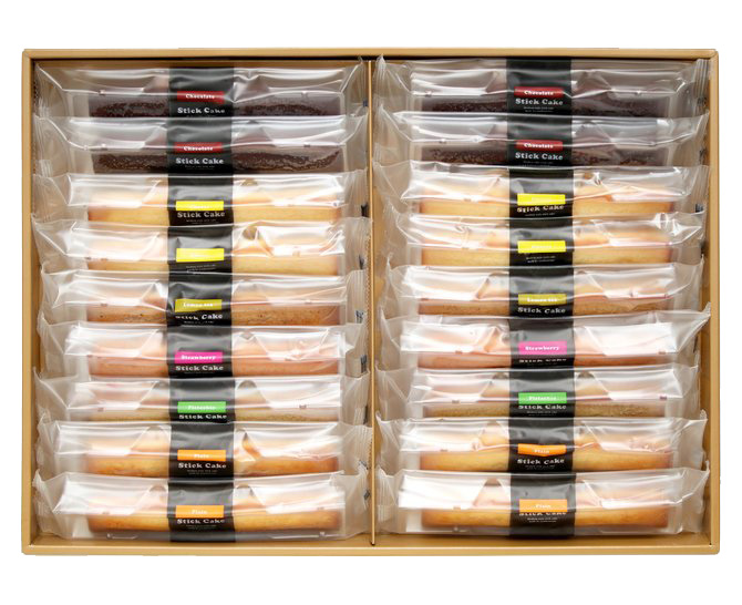 IGETADO　スティックケーキギフト18本入（30号）