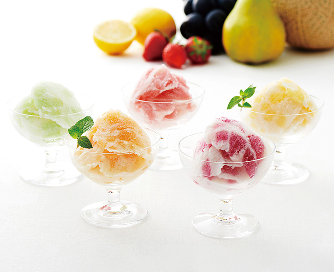 〈ひととえ〉凍らせて食べるアイスデザート 12 個入