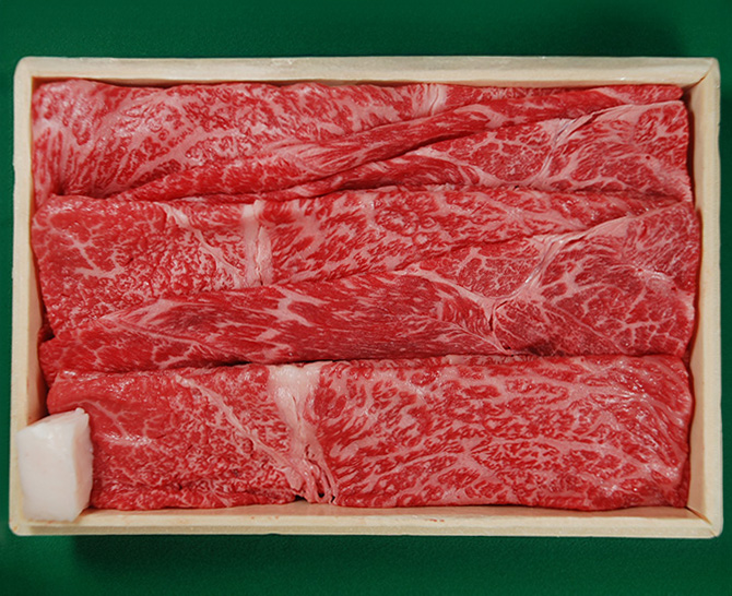 京都モリタ屋 国産黒毛和牛肩モモすき焼き用350g