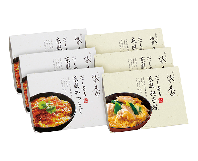 祇園又吉　だし香る京風かつとじ・親子煮