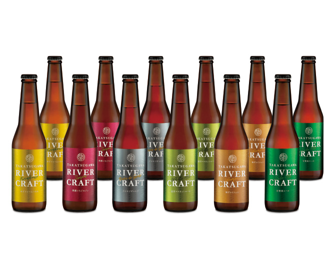 島根のクラフトビール「TAKATSUGAWA RIVER CRAFT」飲み比べ６種１２本セット