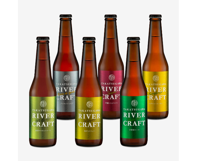 島根のクラフトビール　初めての「TAKATSUGAWA RIVER CRAFT」飲み比べ６種６本セット